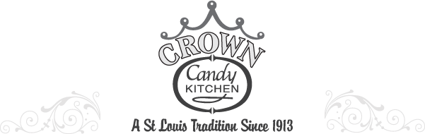 Crown Candy Kitchen | Malts & Shakes | Soda Fountain and Candy | Old North St Louis, MO | 314.621.9650 Logo